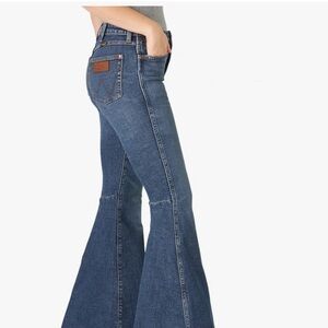 Wrangler Women's Wide Leg Denim Jeans